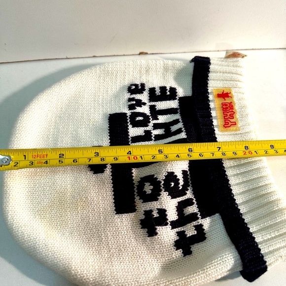 Yuga Cream and Black Knit Beanie - Picture 7 of 7